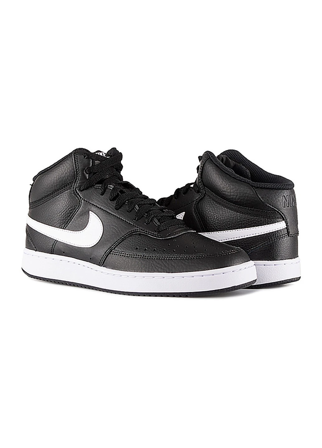 Чорні кросівки court vision mid демісезон Nike
