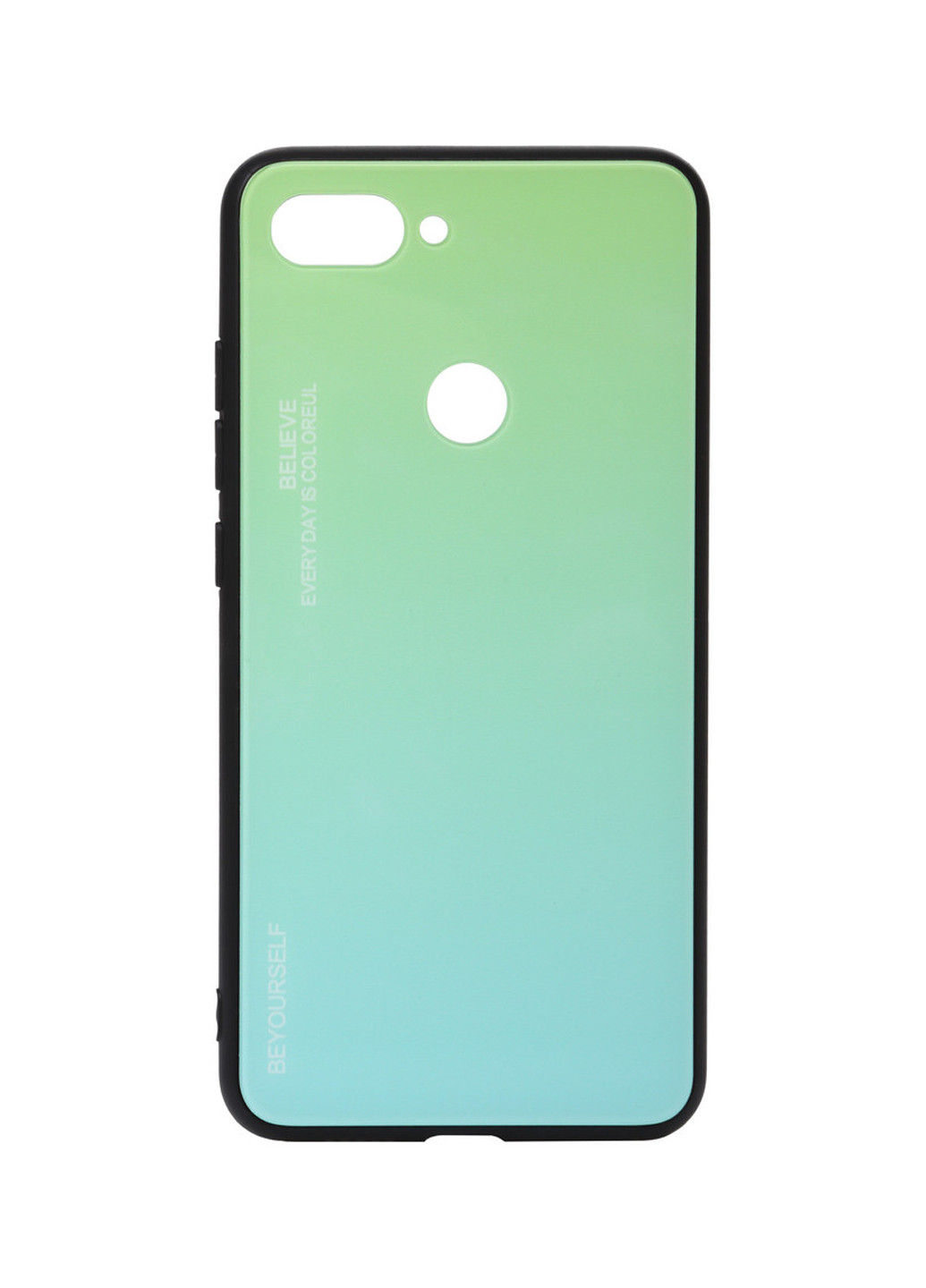 Панель Gradient Glass для Xiaomi Mi 8 Lite Green-Blue (703572) BeCover gradient glass для xiaomi mi 8 lite green-blue (703572) (147838012)
