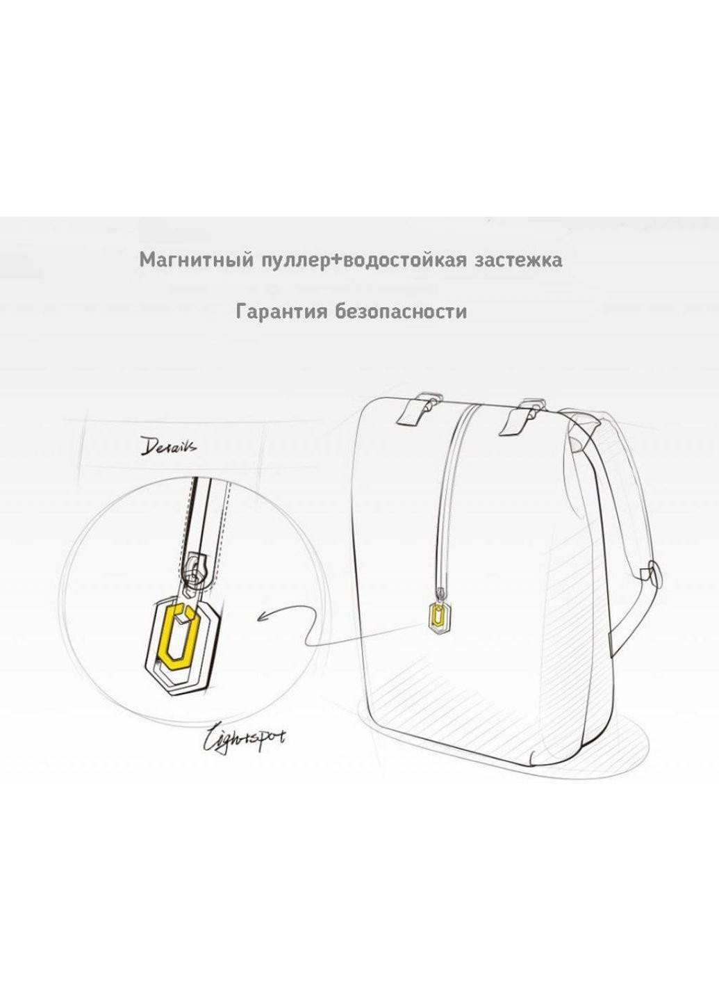 Рюкзак для ноутбука 14" RunMi 90 Outdoor Leisure Shoulder Bag Blue (Ф01950) Xiaomi (251880972)