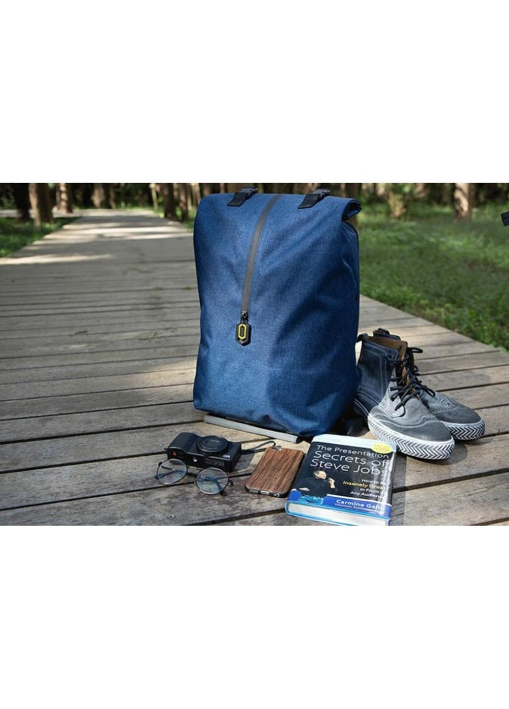 Рюкзак для ноутбука 14" RunMi 90 Outdoor Leisure Shoulder Bag Blue (Ф01950) Xiaomi (251880972)