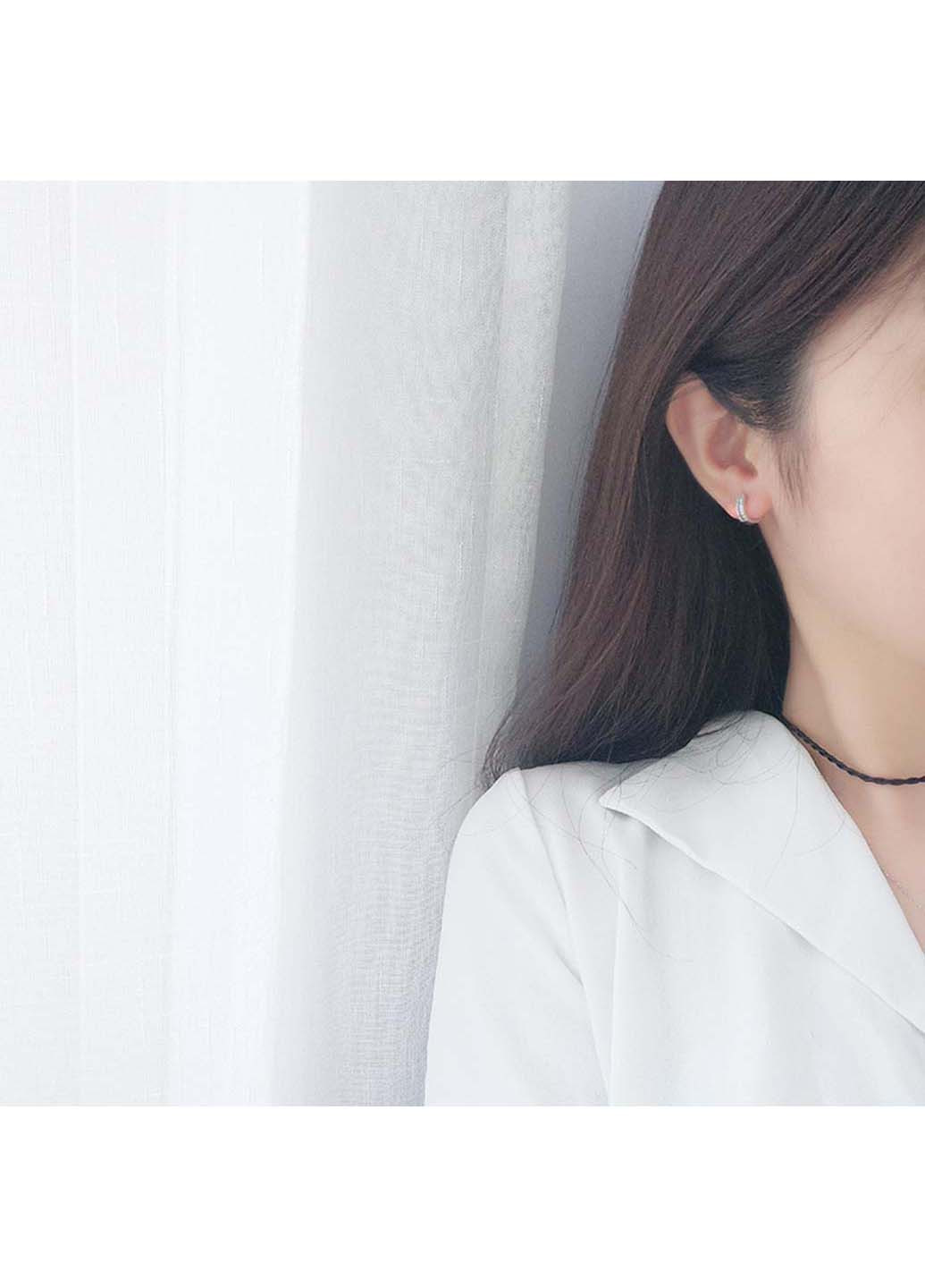 Срібні срібні сережки s2cr-108 1.9 г Infini (256513705)