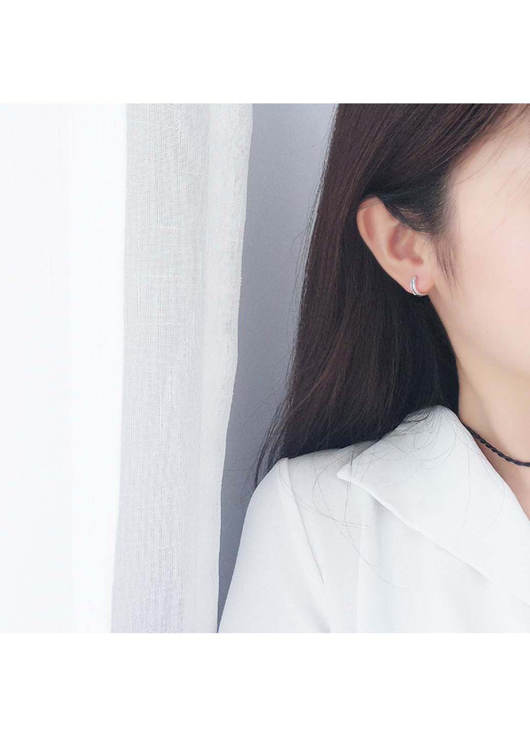 Срібні срібні сережки s2cr-108 1.9 г Infini (256513705)