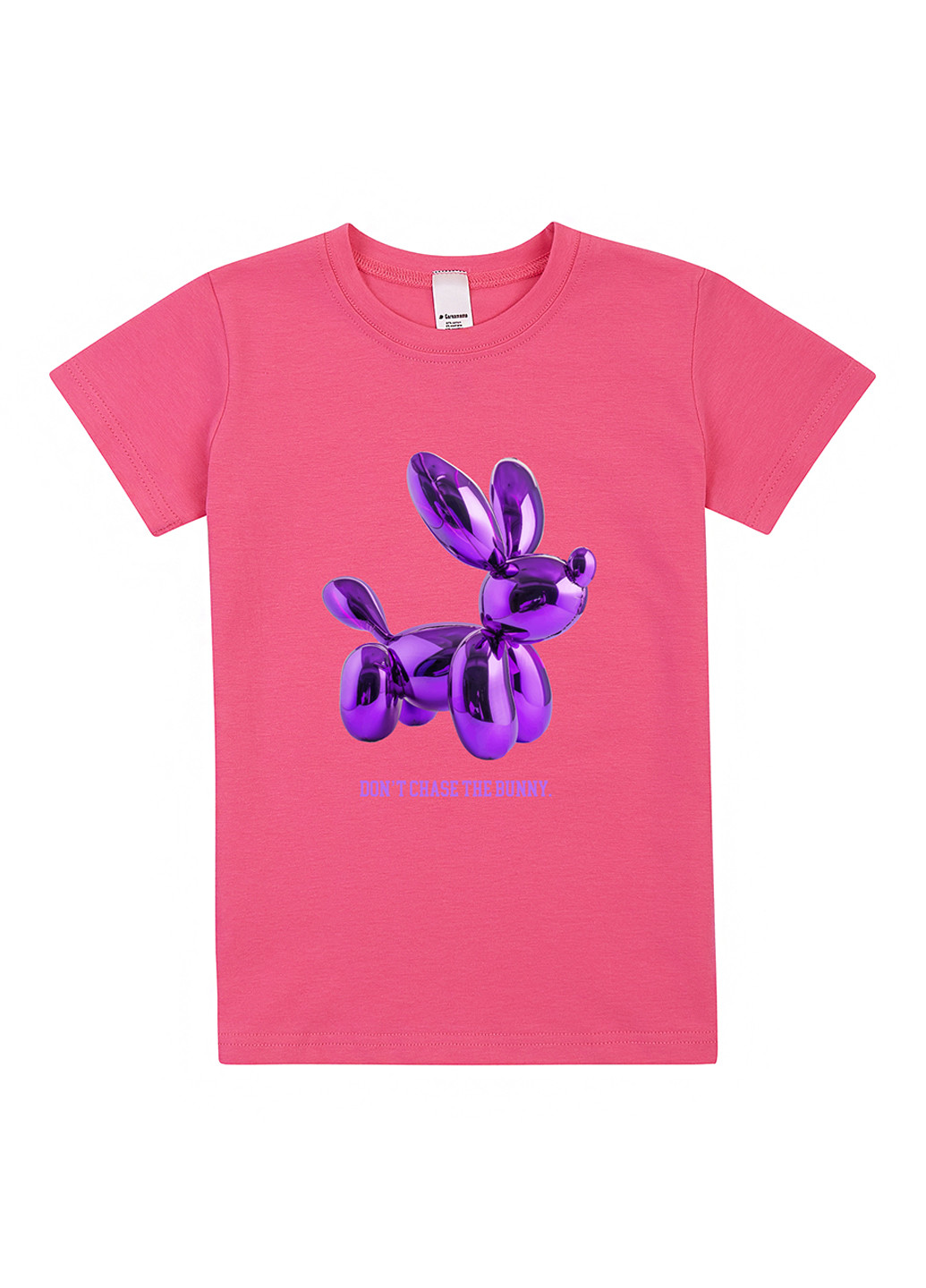 Рожева літня футболка Garnamama