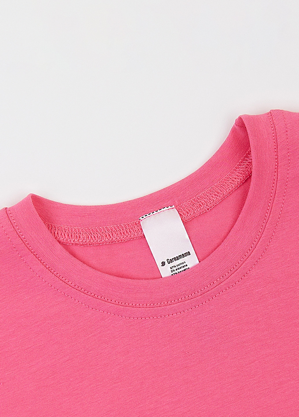 Рожева літня футболка Garnamama