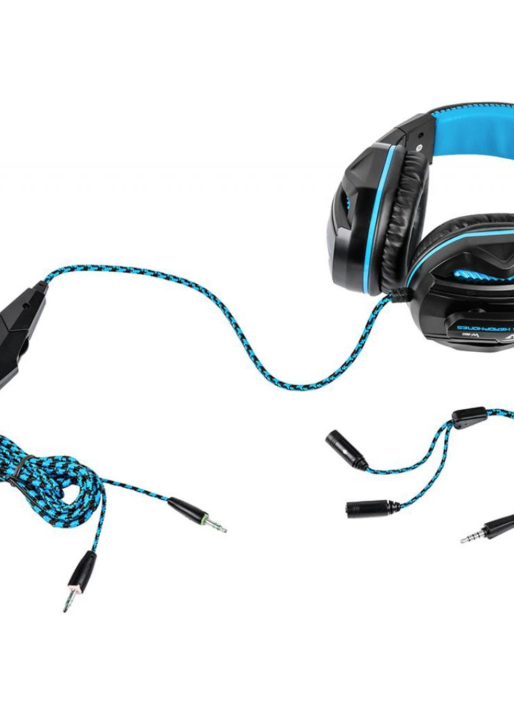 Наушники Gemix W-360 black-blue (253546621)
