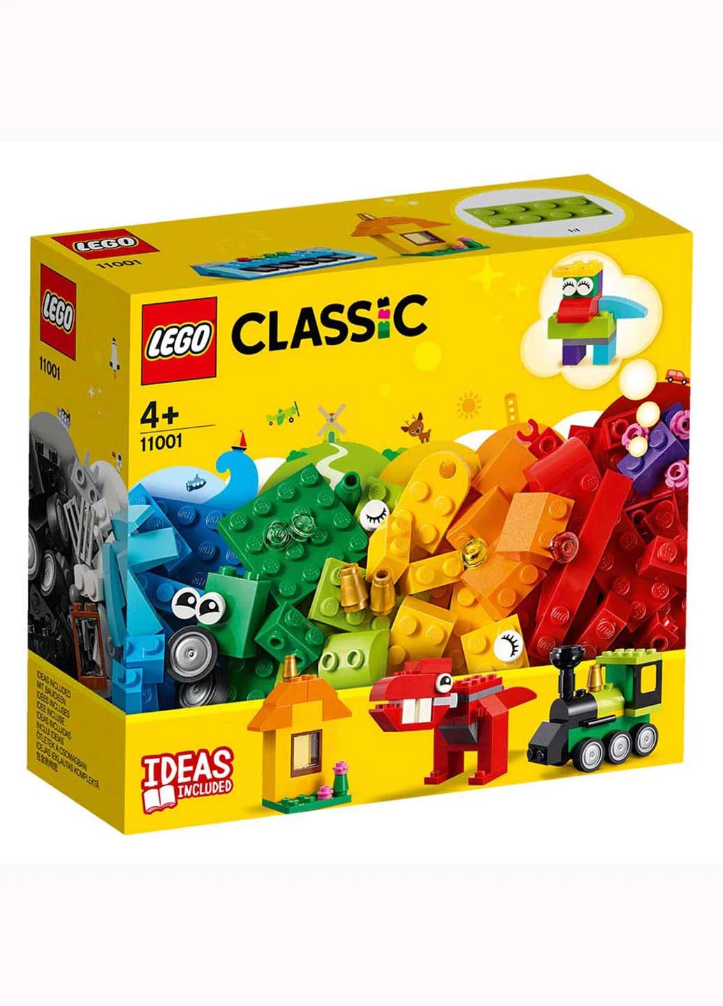 Конструктор LEGO Classic Кубики и идеи 123 детали (158429010)