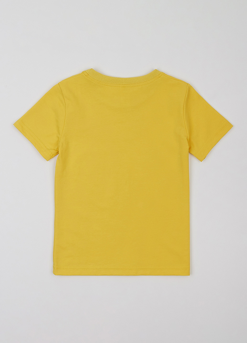 Желтая летняя футболка Garnamama