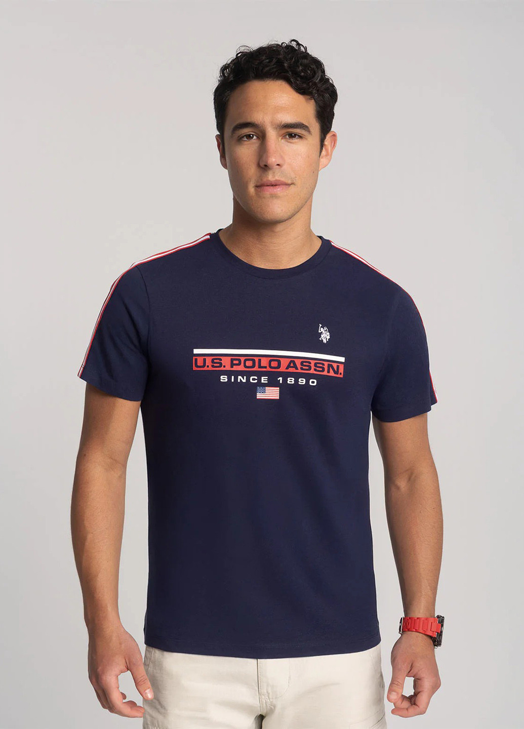 Синяя футболка U.S. Polo Assn.
