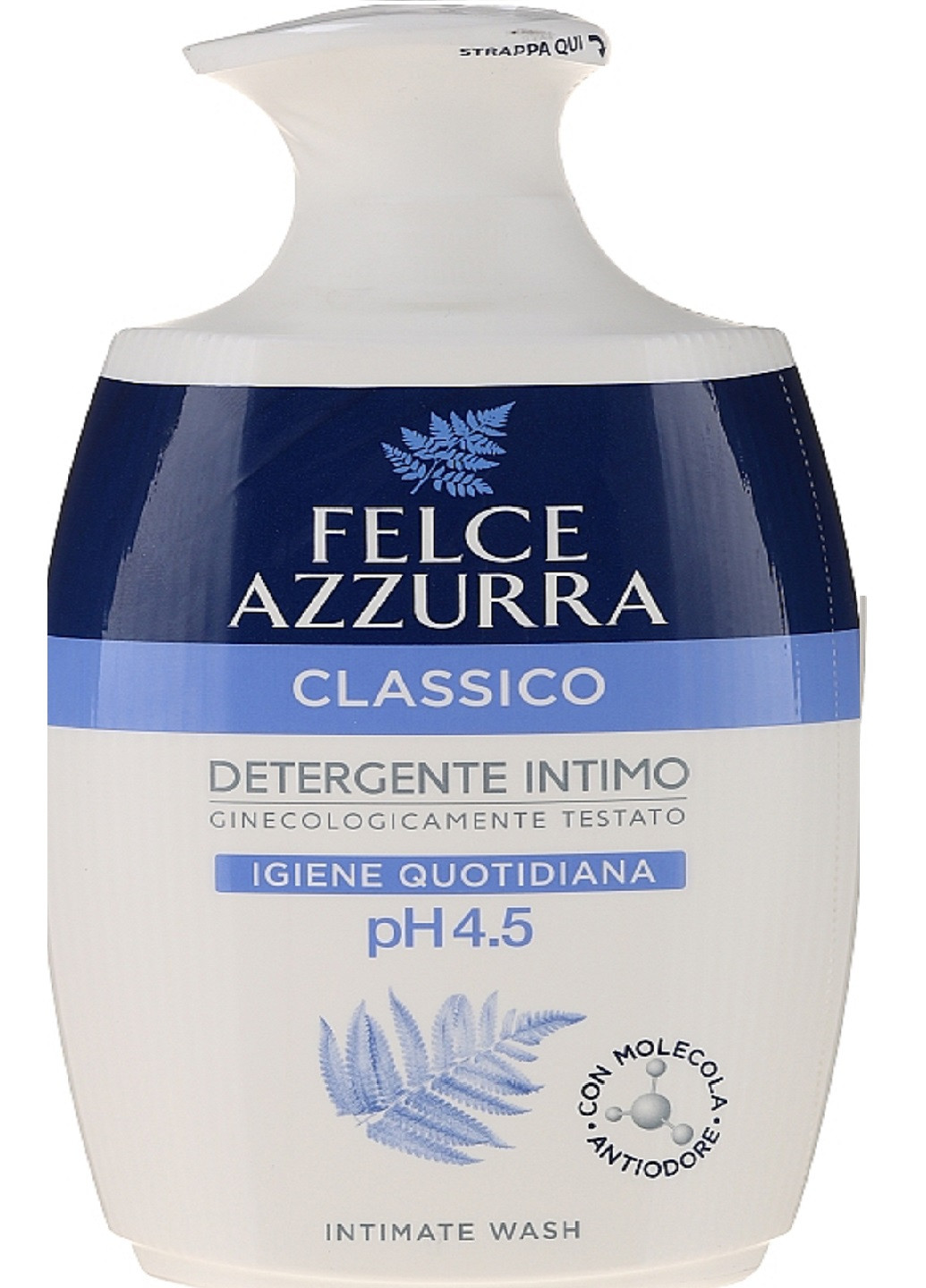 Жидкое мыло для интимной гигиены Classic 250 мл Felce Azzurra (253350947)