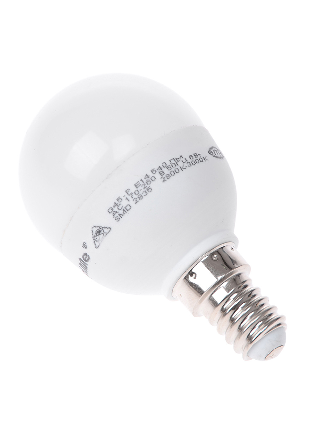 Лампочка світлодіодна Е14, 6 Вт Brille (130564926)