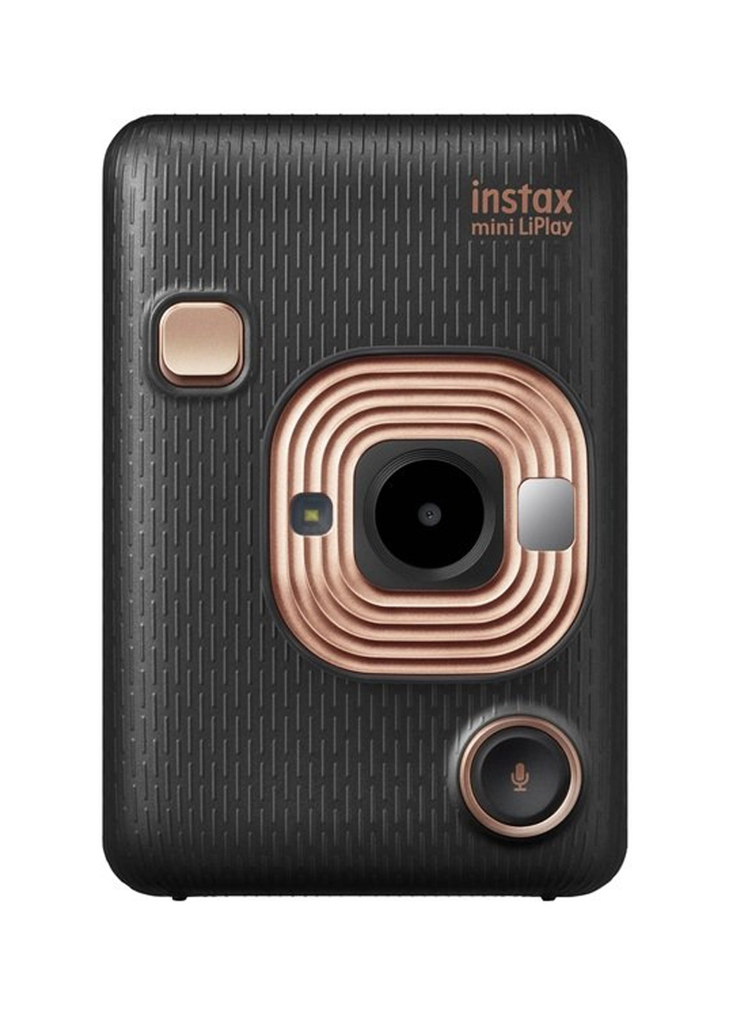 Фотокамера моментальной печати INSTAX Mini LiPlay Elegant Black Fujifilm моментальной печати instax mini liplay elegant black (151241169)