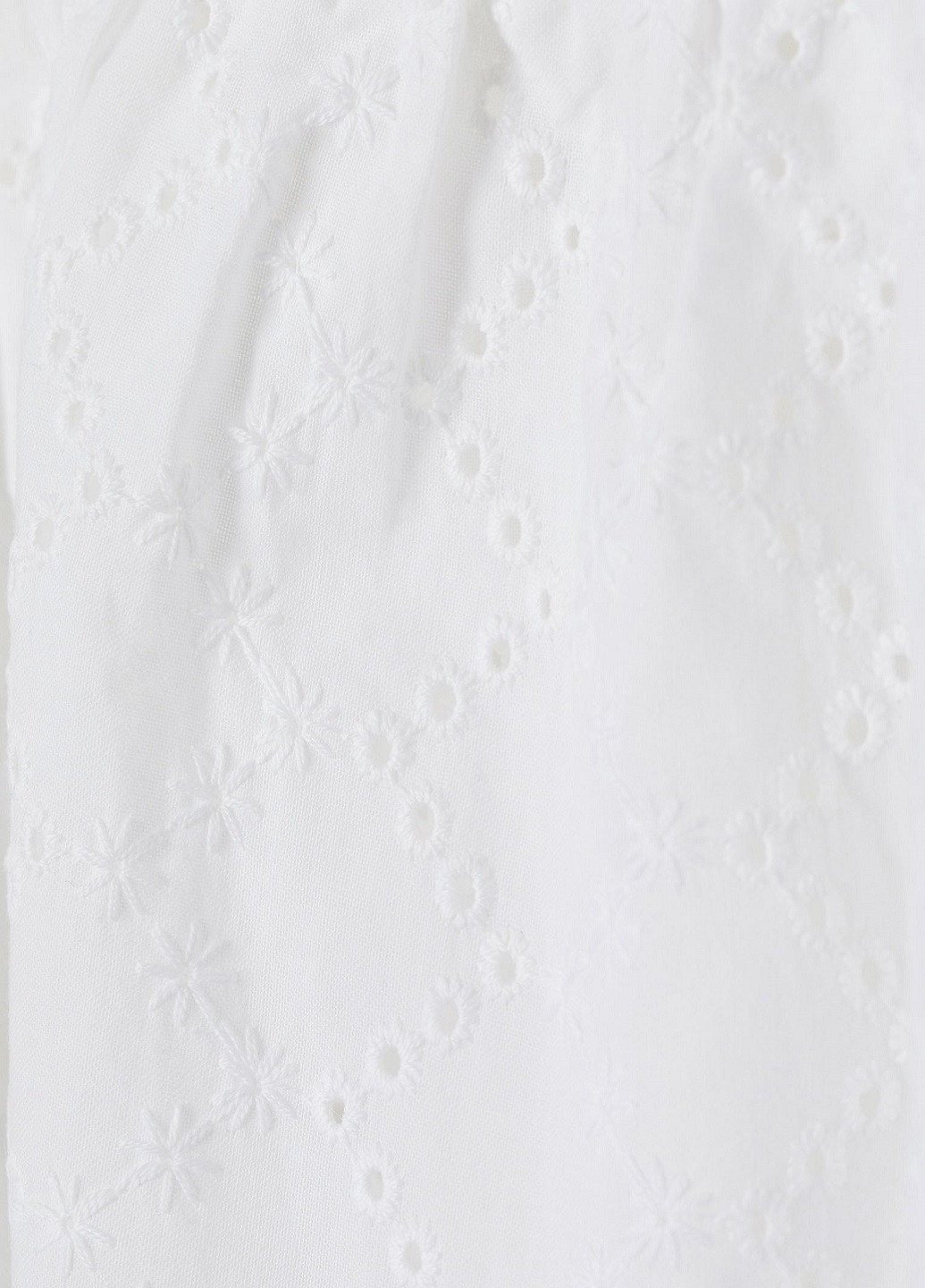 Біла бавовняна блузка H&M