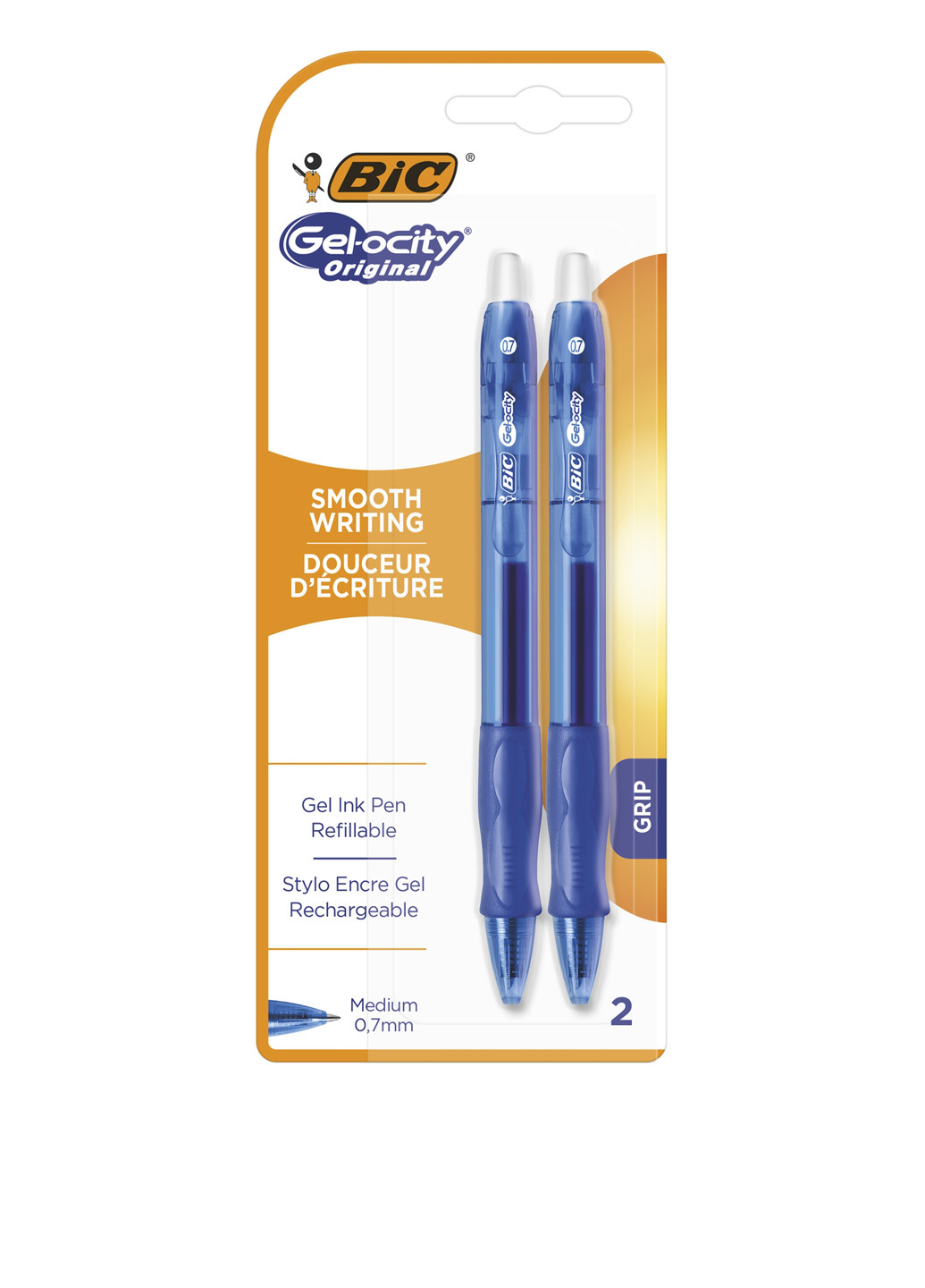 Гелева ручка, синій (2 шт.) Bic (286322761)