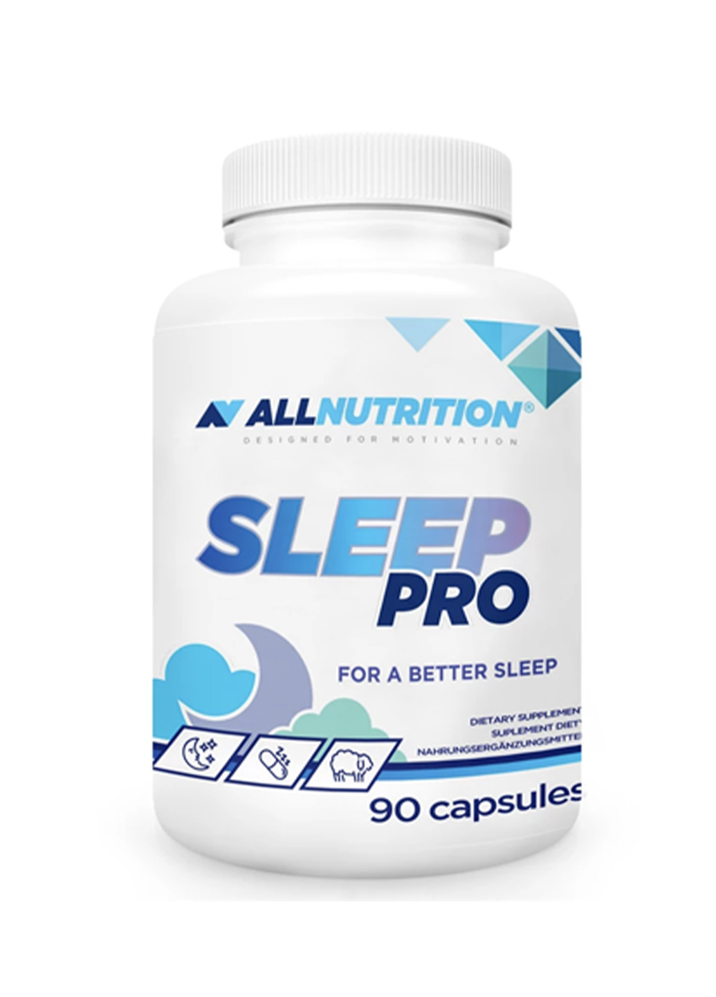 Рослинні екстракти для здорового сну Sleep Pro - 90caps ] Allnutrition (240066454)