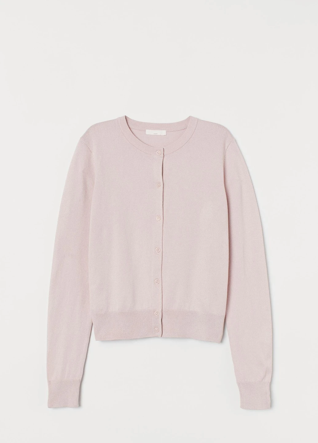 Кардиган демісезон,пудровий, H&M Basic (254655735)