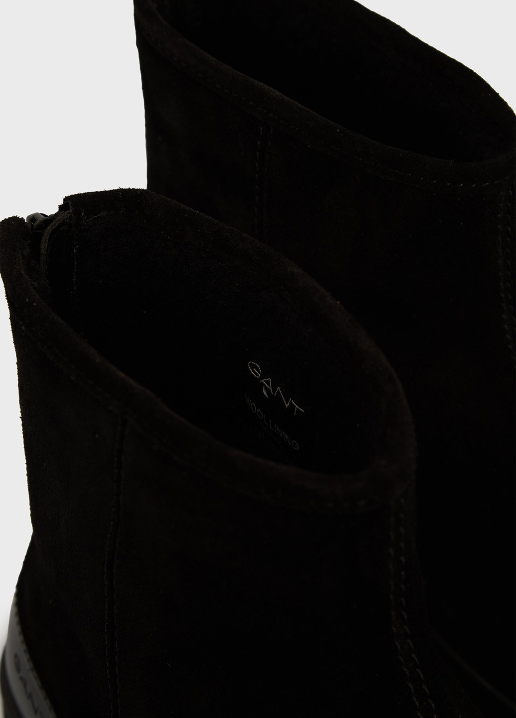 Зимние ботинки Gant с логотипом из натуральной замши