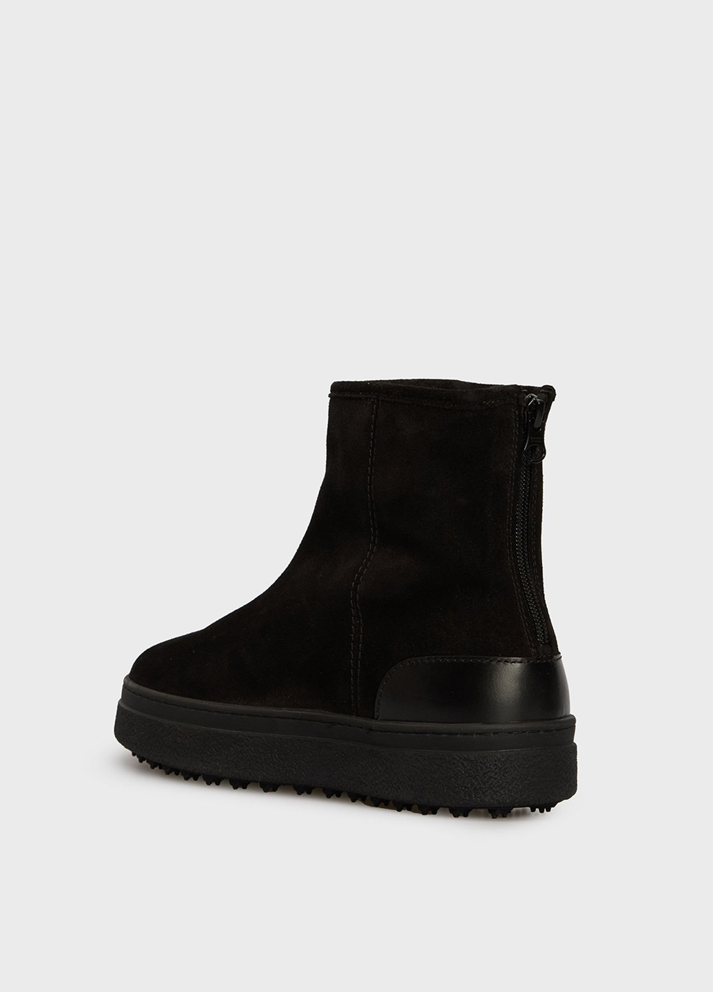 Зимние ботинки Gant с логотипом из натуральной замши