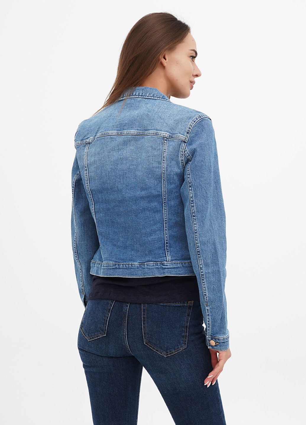 Синя літня джинсова куртка H&M