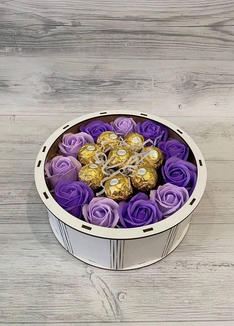 Подарочный набор Purple Present, подарок на день рождения, жене, девушке, подруге, сестре, маме. Кукумбер (253654827)