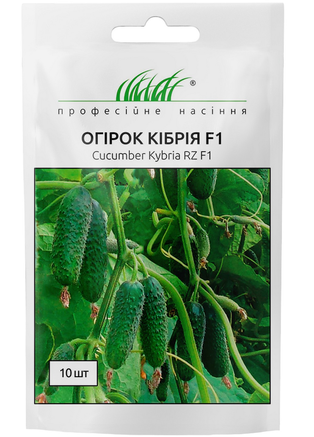Семена Огурец Кибрия F1 10 шт Професійне насіння (215963584)