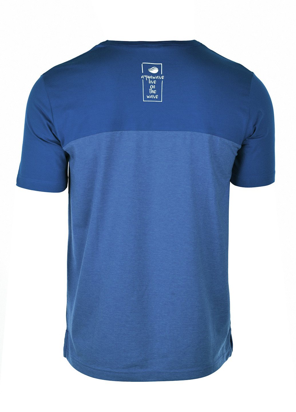 Темно-синяя демисезонная футболка с коротким рукавом AquaWave