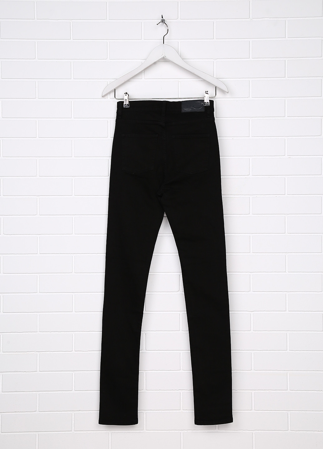 Черные джинсовые демисезонные со средней талией брюки Cheap Monday