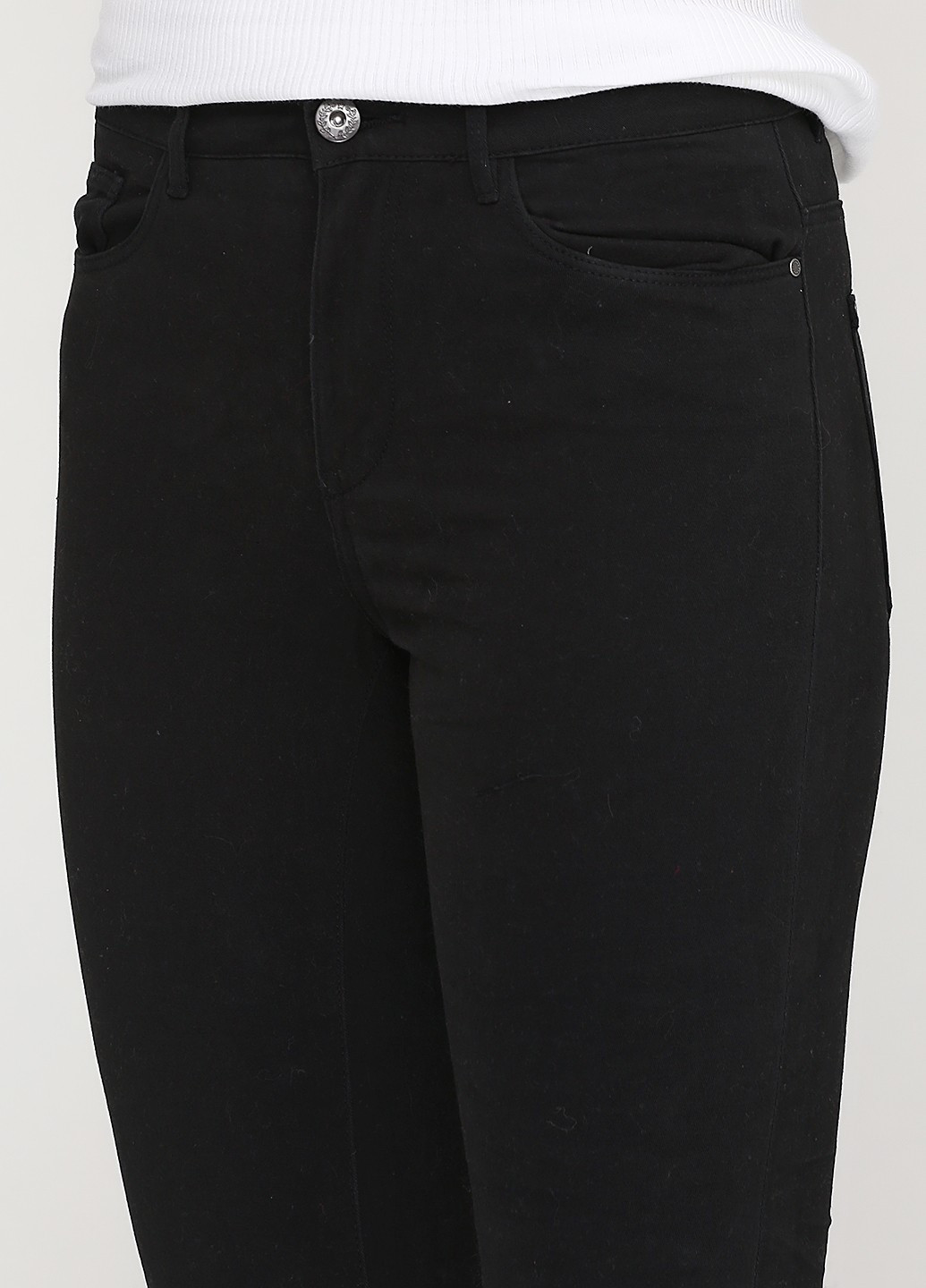 Черные кэжуал демисезонные зауженные брюки Esmara