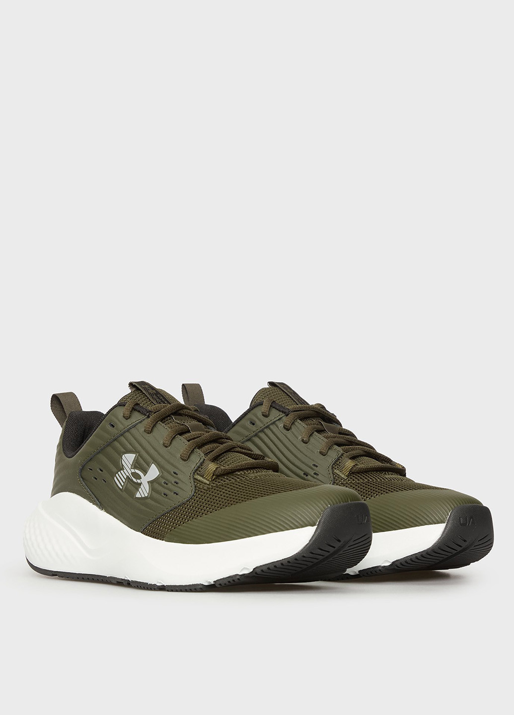 Зеленые демисезонные кроссовки Under Armour