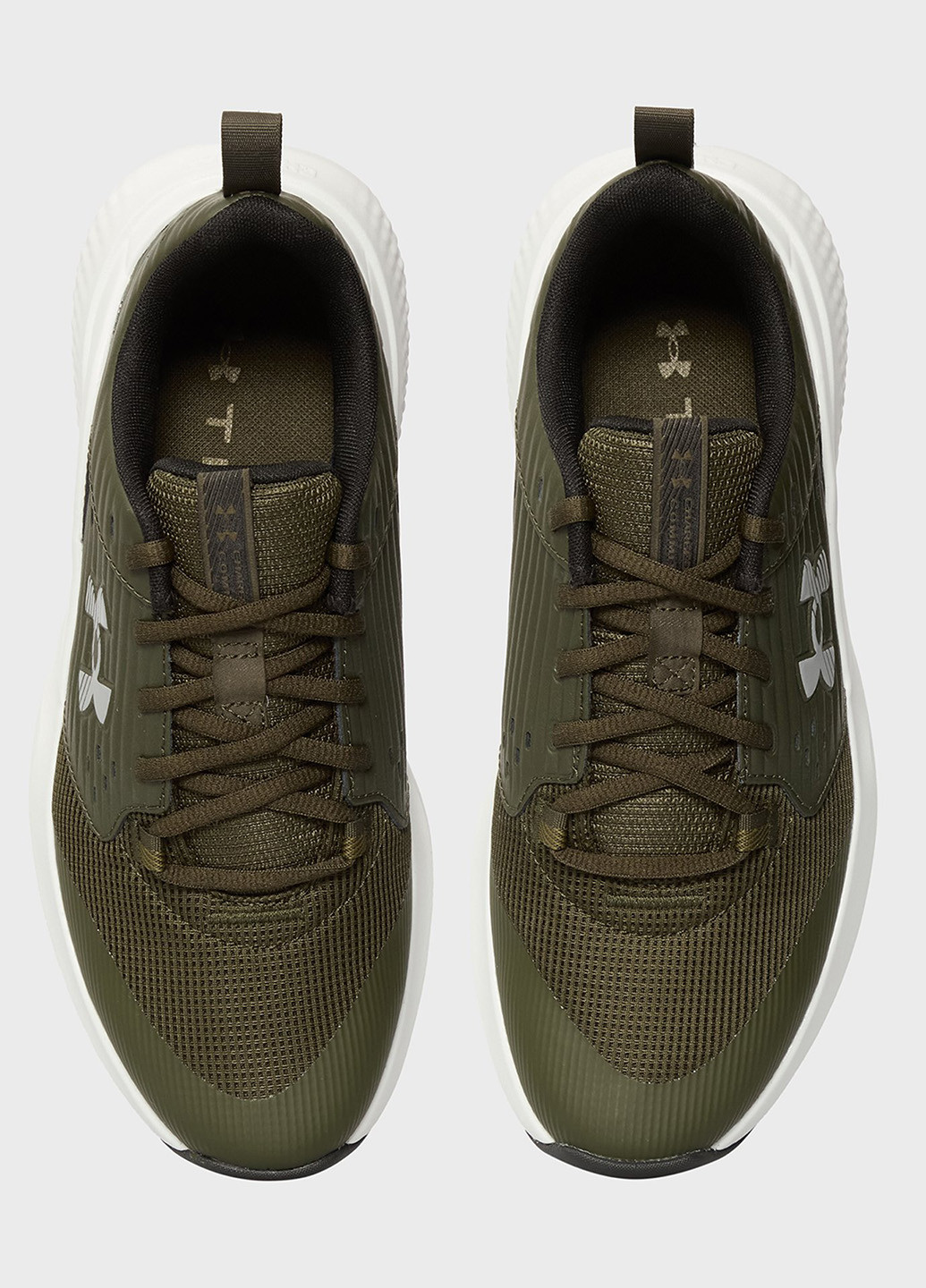 Зеленые демисезонные кроссовки Under Armour