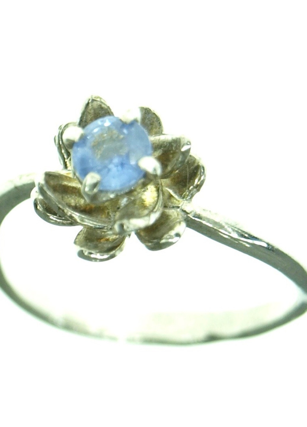 Кольцо серебрянное с топазом и фианитом 2101750190 Золотой ключик (176181595)