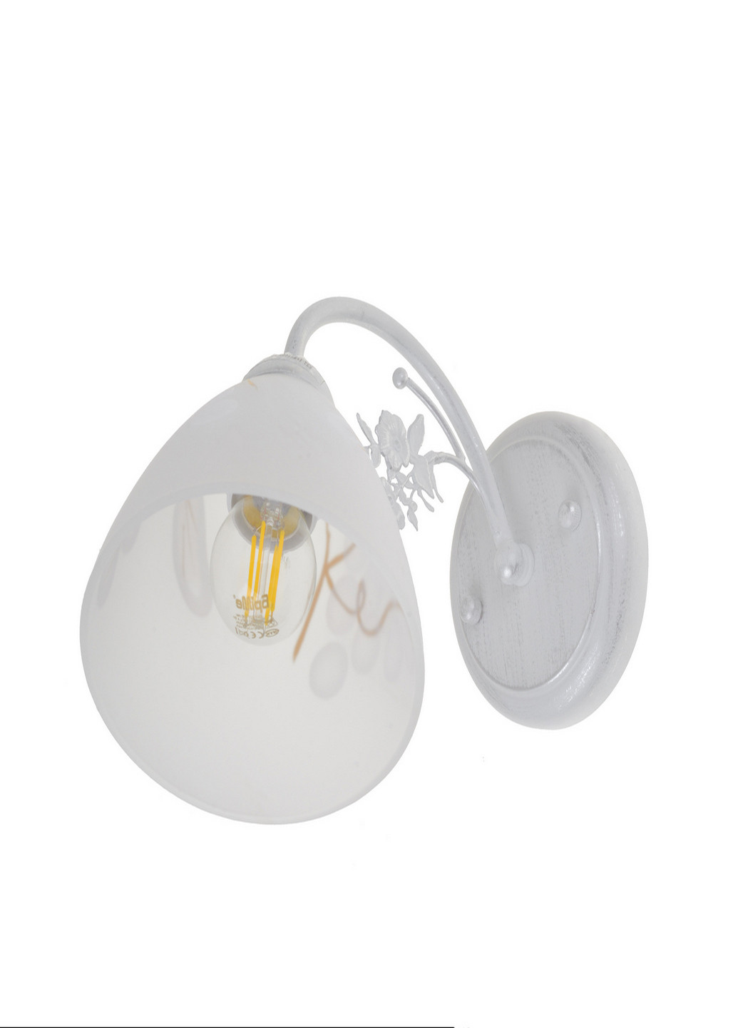 Бра LK-685W/1 E14 WH/SL Brille (193196087)