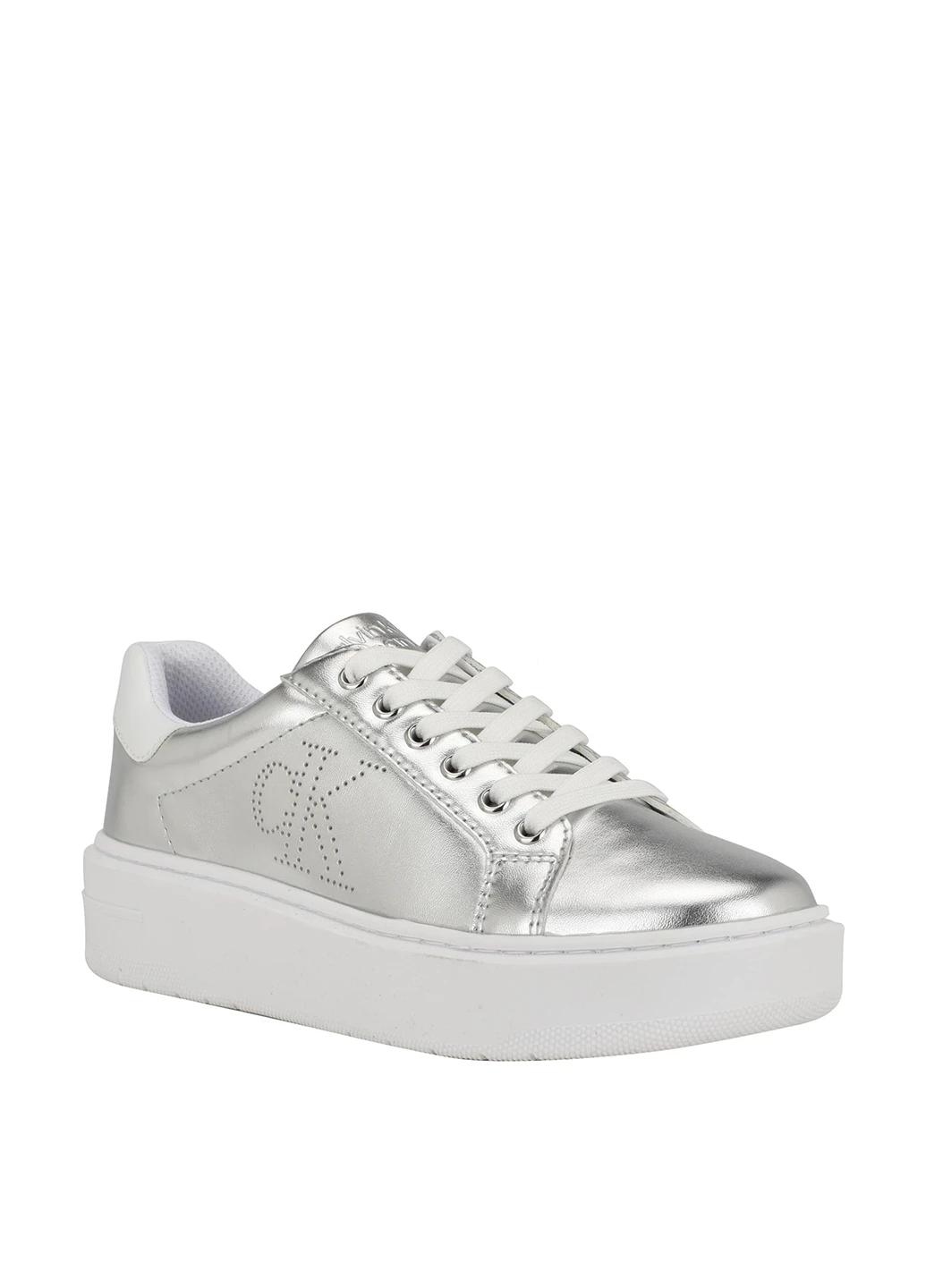 Кроссовки Calvin Klein серебристые демисезоны (364818845)