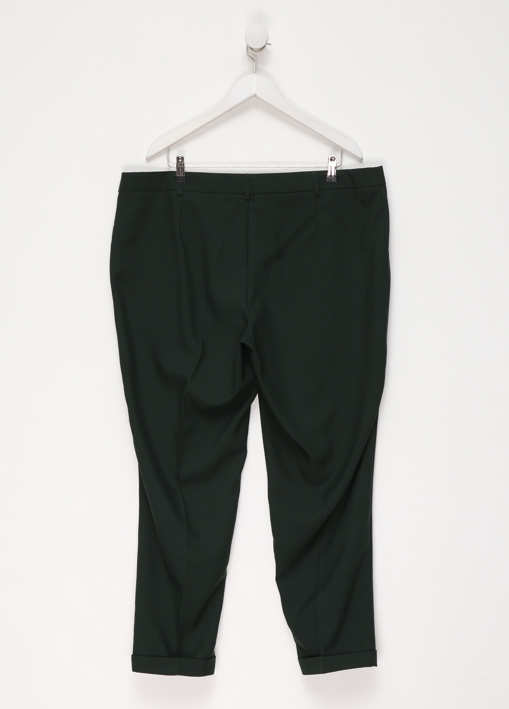 Темно-зеленые кэжуал летние зауженные брюки Laura Bettini