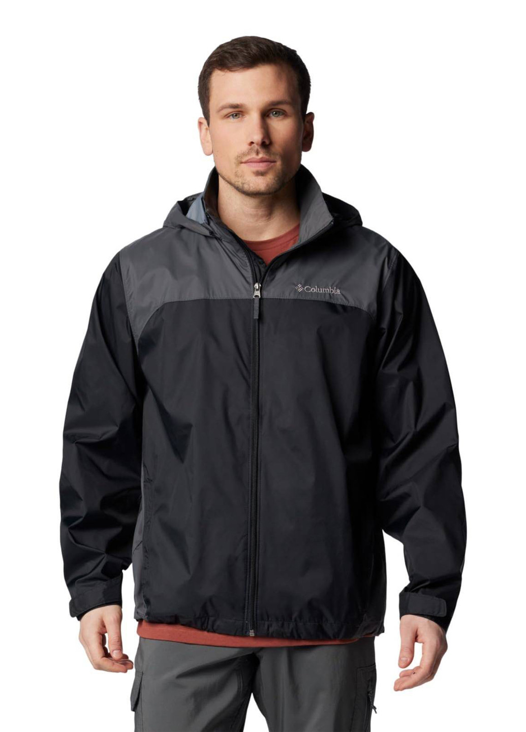 Чорна демісезонна вітровка Columbia