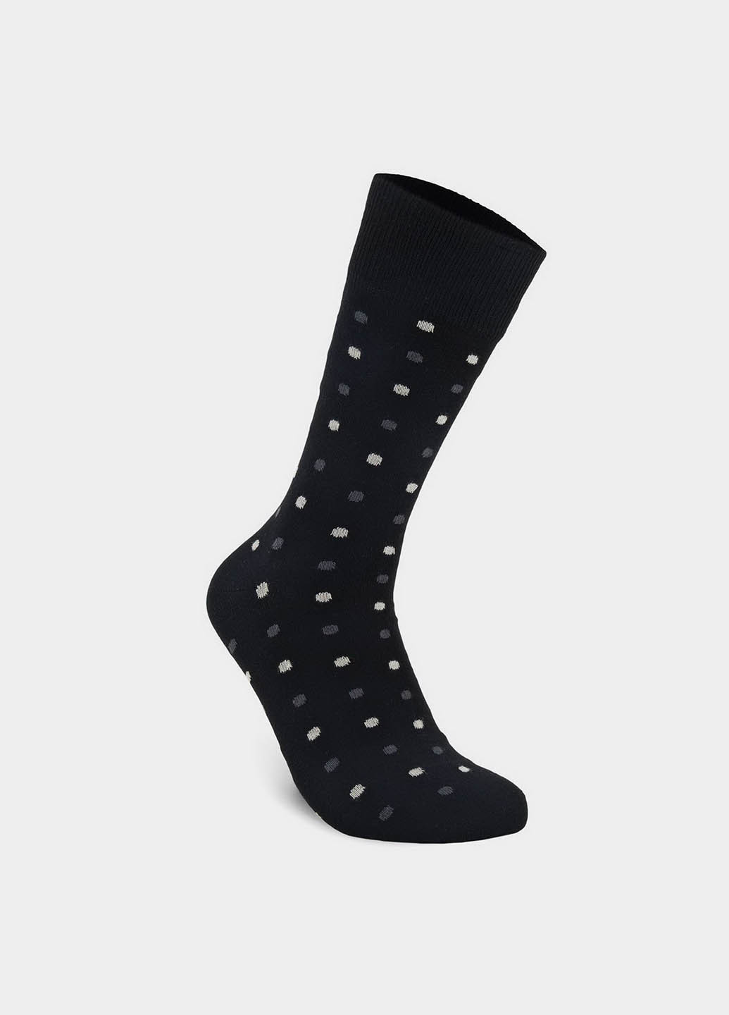Чёрные носки Ecco горошки (327366960)