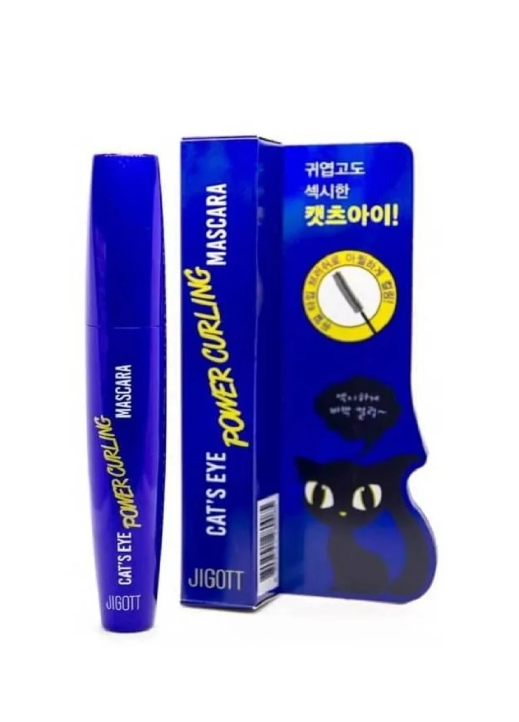 Подкручивающая тушь для ресниц Cat's Eye Power Curling Mascara, 12 г Jigott (220473943)