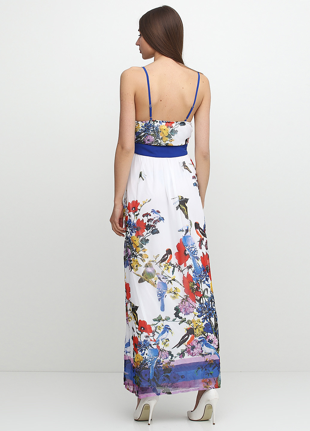 Комбинированное кэжуал платье Uttam Boutique с цветочным принтом