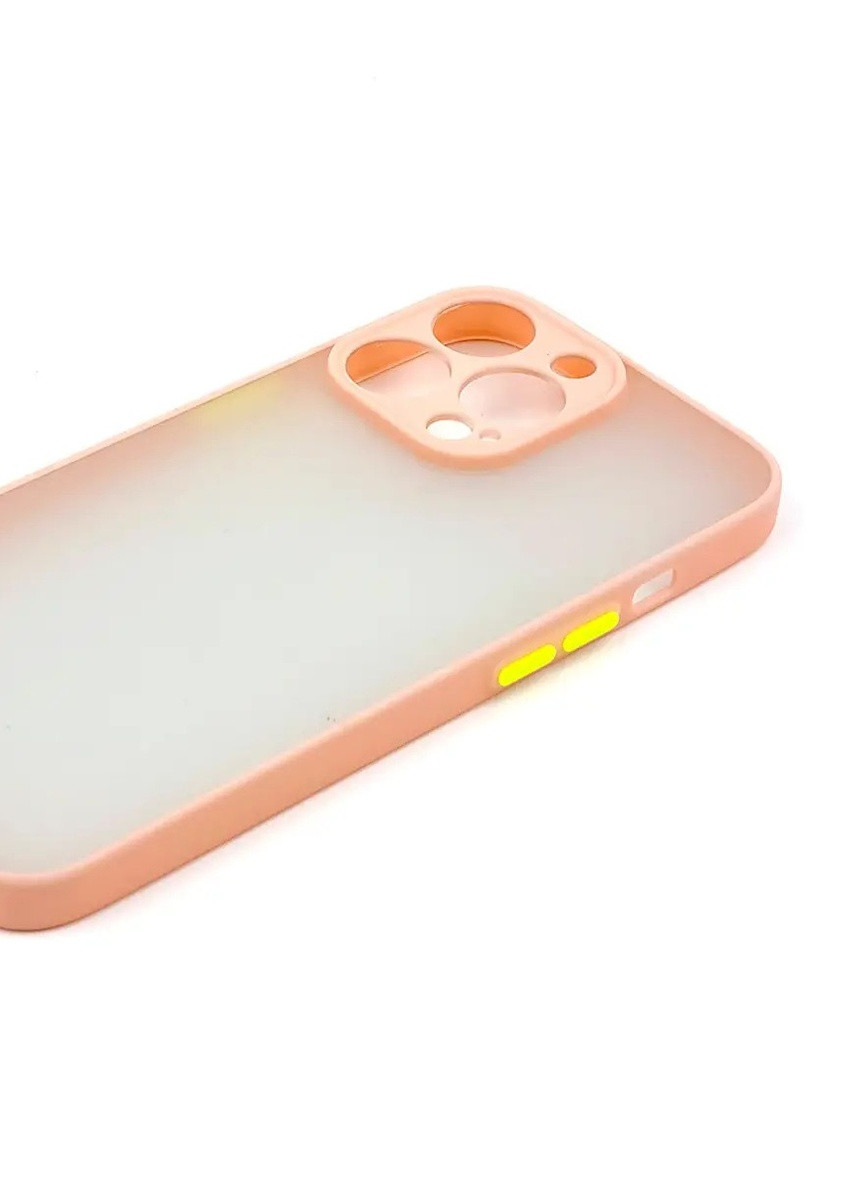 Силіконовий Чохол Накладка Avenger Totu Series Separate Camera iPhone 14 Pro Pink No Brand (254916497)