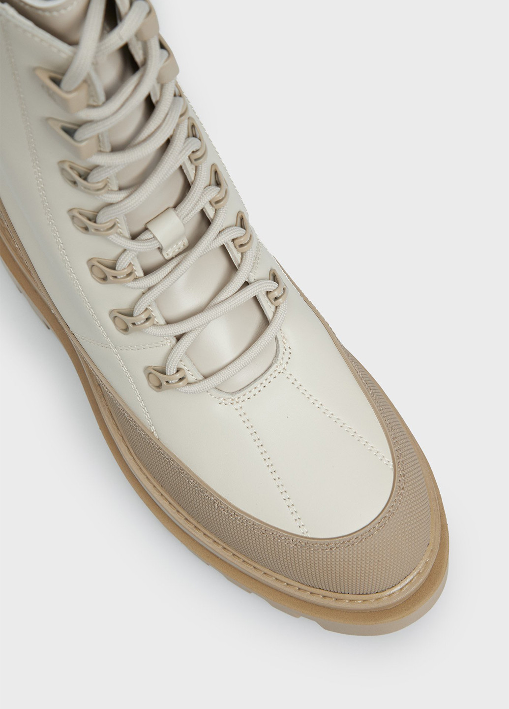 Зимние ботинки берцы Calvin Klein Jeans с тиснением, на тракторной подошве