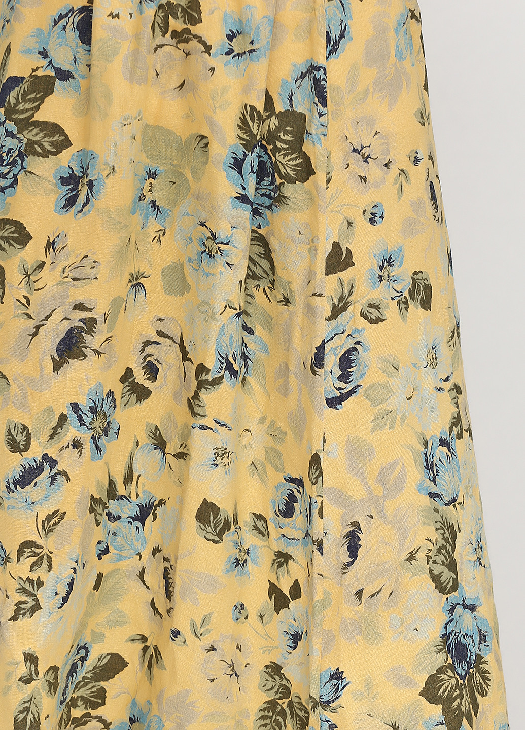 Горчичная кэжуал цветочной расцветки юбка Wendy Trendy макси