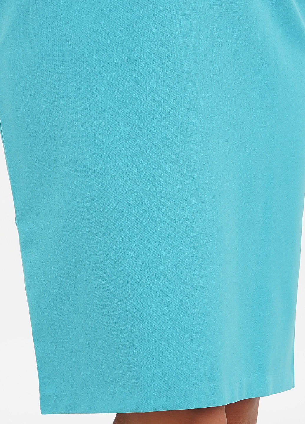 Голубая кэжуал однотонная юбка Rebecca Tatti карандаш