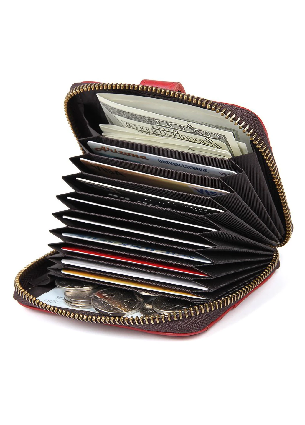 Шкіряна візитниця 8,5х11х2,2 см Vintage (253491168)