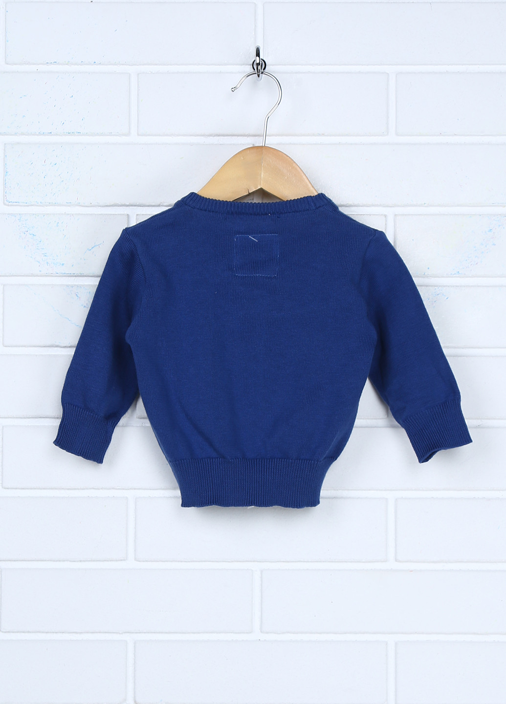 Синий демисезонный пуловер пуловер Kitten