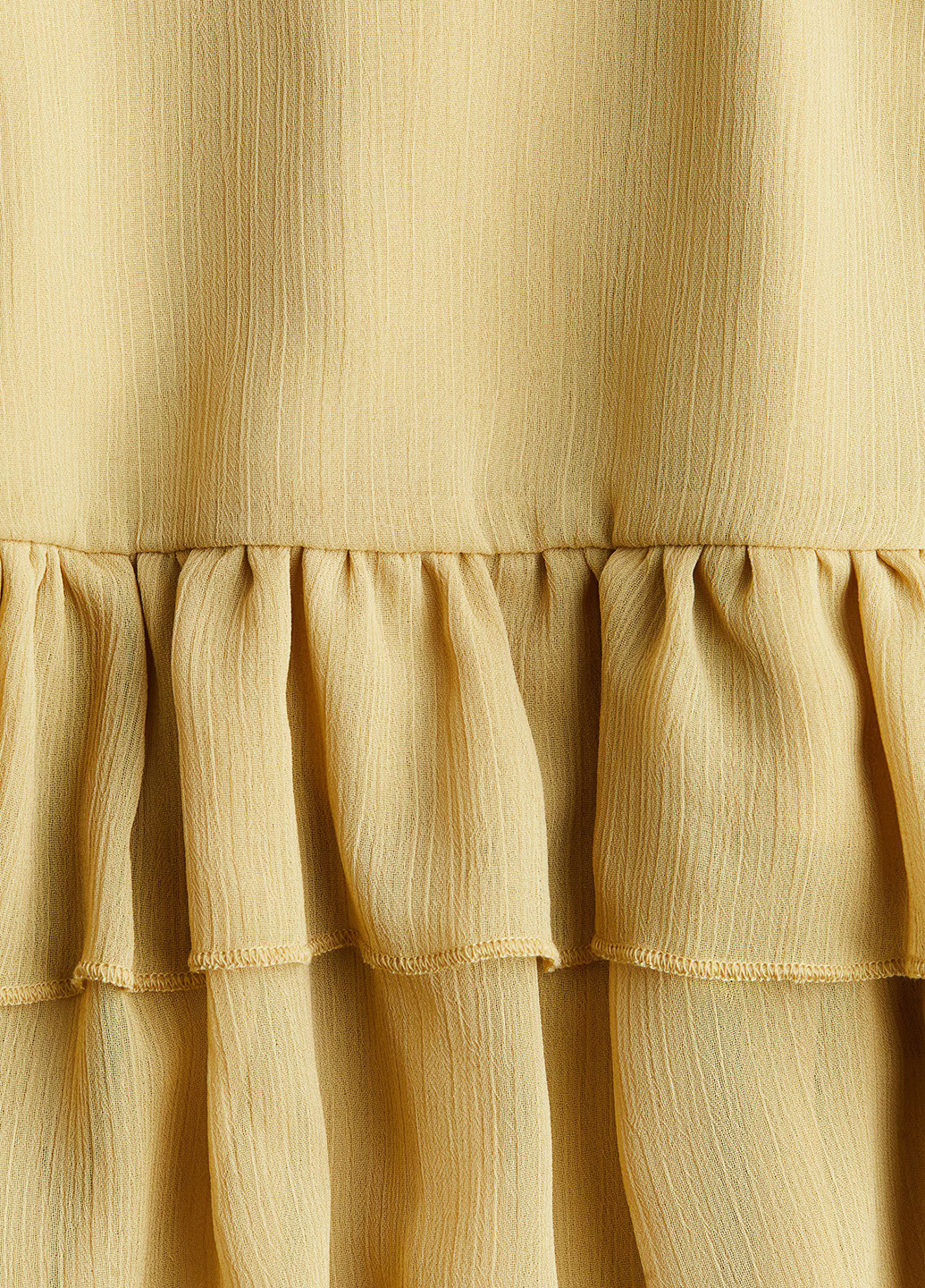 Горчичное платье H&M (366117073)