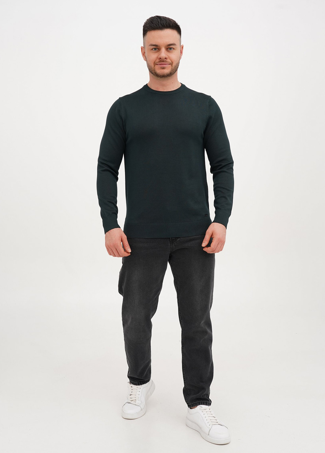 Темно-зелений демісезонний джемпер джемпер Trend Collection