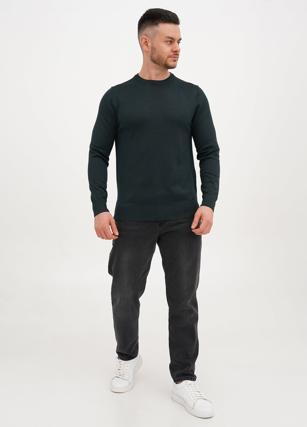 Темно-зелений демісезонний джемпер джемпер Trend Collection
