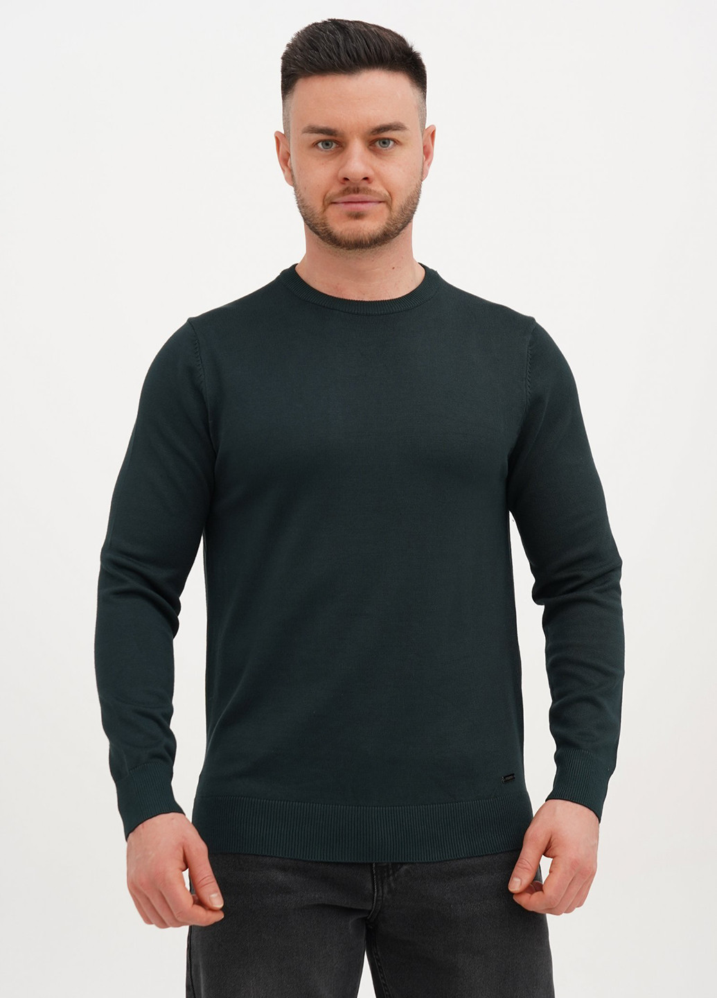 Темно-зелений демісезонний джемпер джемпер Trend Collection