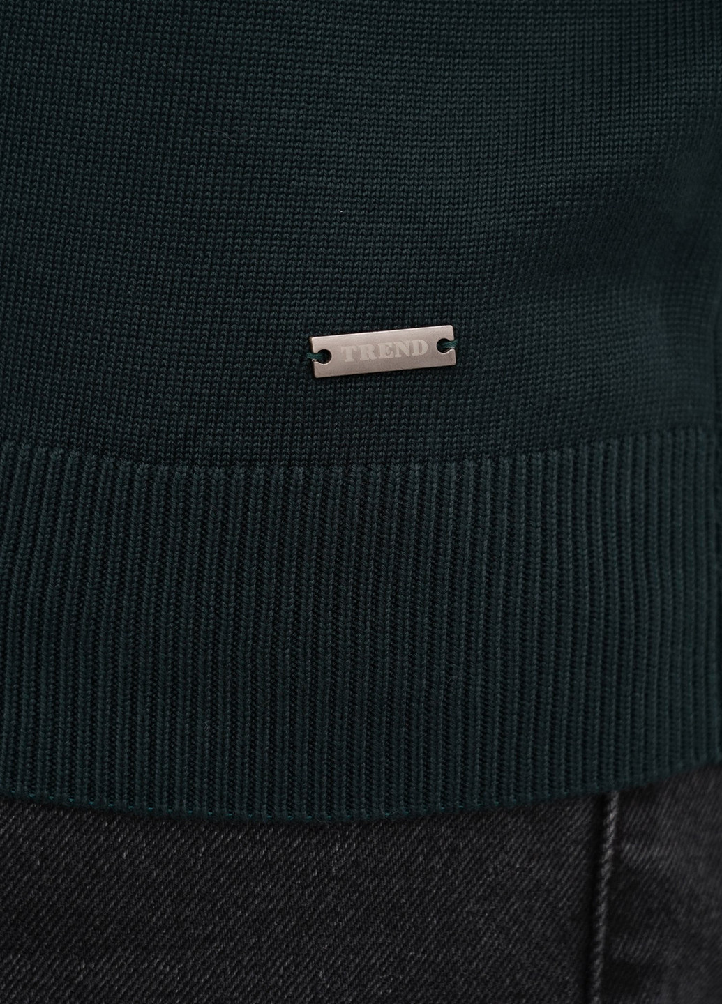 Темно-зелений демісезонний джемпер джемпер Trend Collection