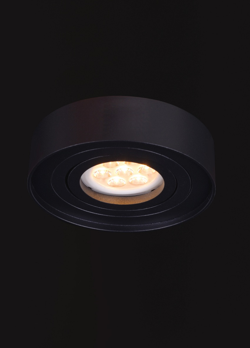 Точечный светильник HDL-DT 150 GU10 BK Brille (253893622)