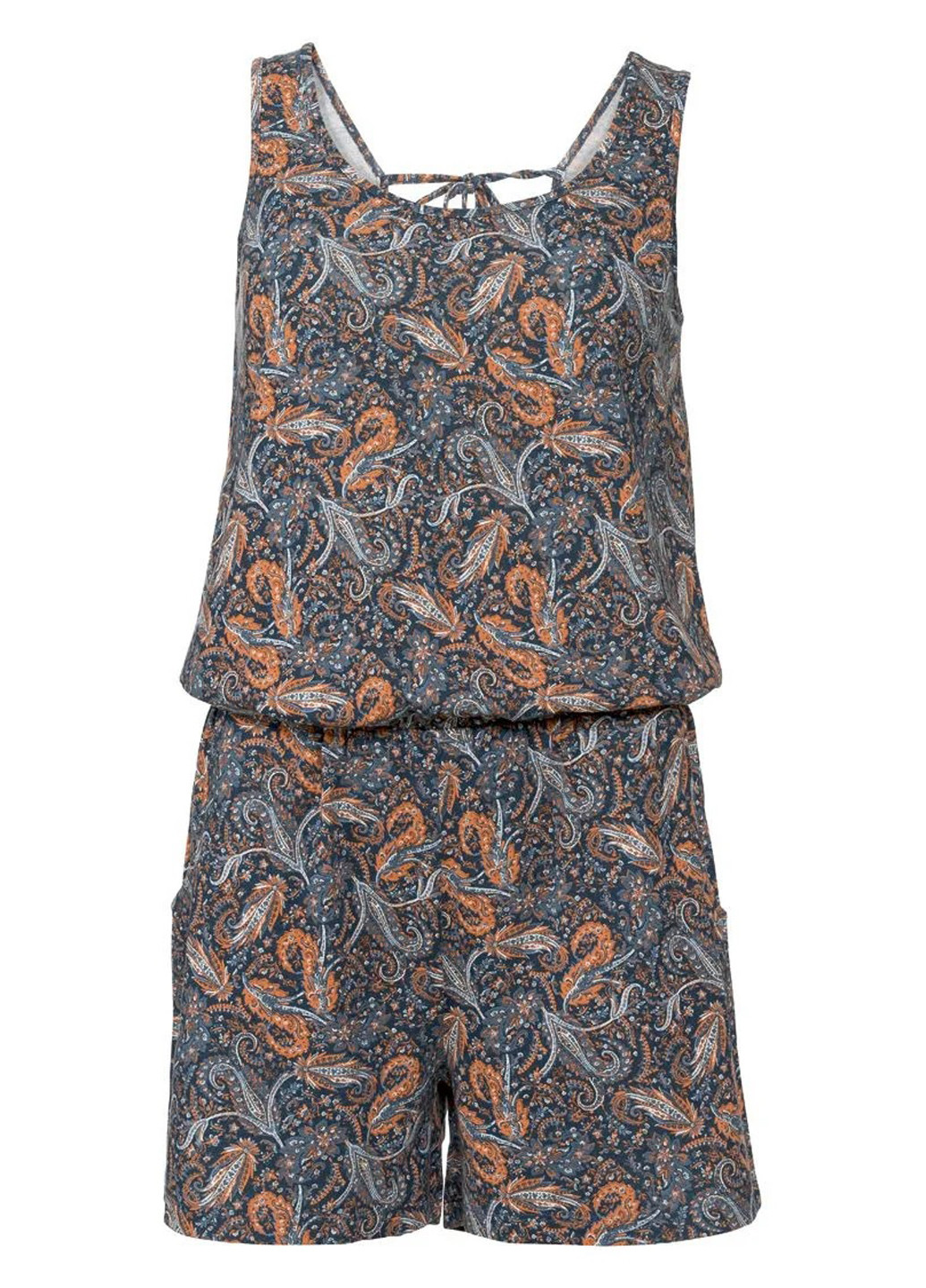 Комбінезон Esmara комбінезон-шорти турецькі огірки синій кежуал поліестер